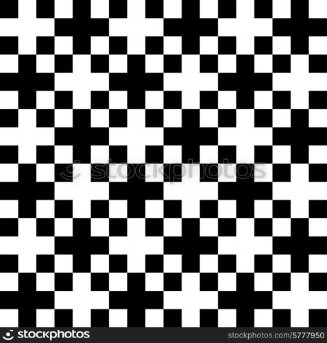 Vector Abstract Seamless Cross Pattern