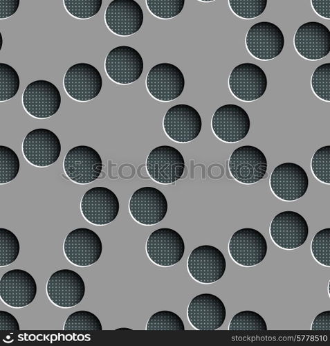 Vector Abstract Seamless Ctrcle Background