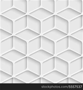 Vector Abstract Seamless Cube Pattern