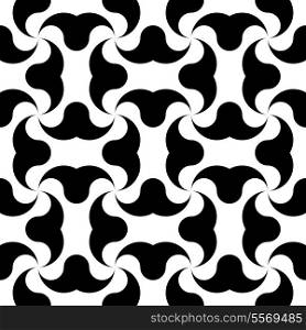 Vector Abstract Seamless Damask Background