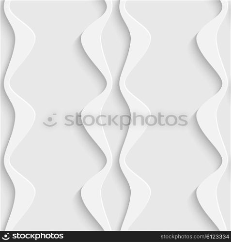 Vector Abstract Seamless Damask Wallpaper