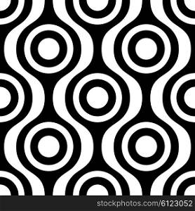 Vector Abstract Seamless Disco Pattern