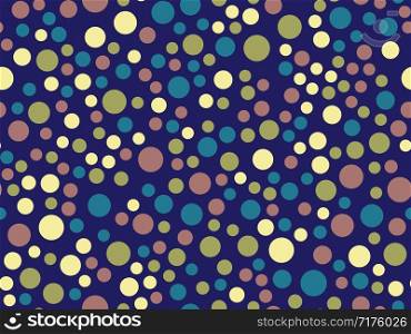 vector abstract seamless dotted background