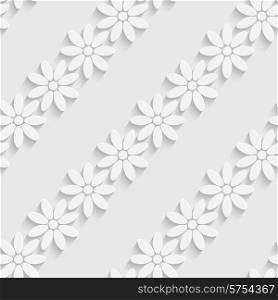 Vector Abstract Seamless Flower Background