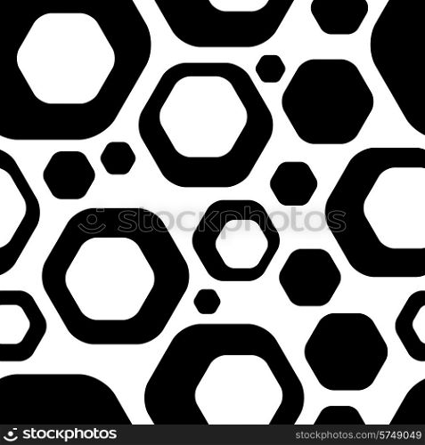 Vector Abstract Seamless Futuristic Background