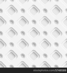 Vector Abstract Seamless Futuristic Pattern