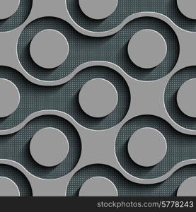 Vector Abstract Seamless Geometric Background