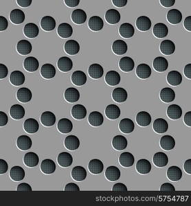 Vector Abstract Seamless Geometric Pattern