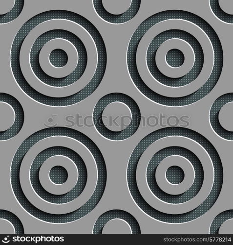 Vector Abstract Seamless Geometric Pattern