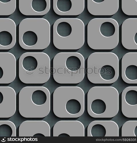 Vector Abstract Seamless Geometric Pattern