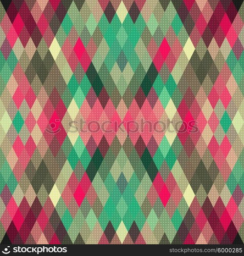 Vector Abstract Seamless Geometric Pattern