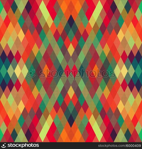 Vector Abstract Seamless Geometric Pattern