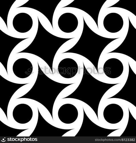 Vector Abstract Seamless Geometric Pattern