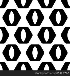 Vector Abstract Seamless Hexagon Background