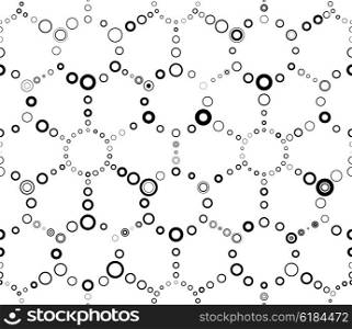 Vector Abstract Seamless Hexagon Pattern. Seamless Hexagon Pattern
