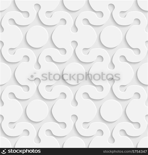 Vector Abstract Seamless Oriental Ornament
