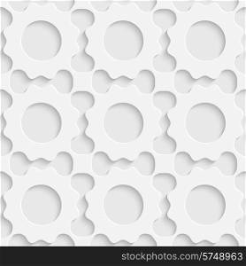 Vector Abstract Seamless Oriental Pattern