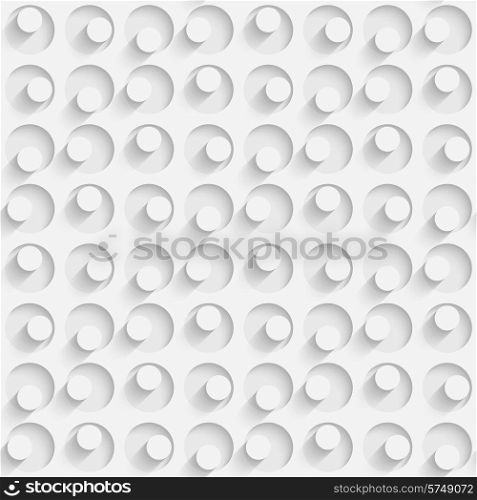 Vector Abstract Seamless Perforated Background