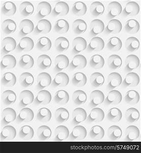 Vector Abstract Seamless Perforated Background