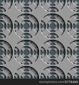 Vector Abstract Seamless Psychedelic Pattern