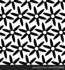 Vector Abstract Seamless Retro Pattern