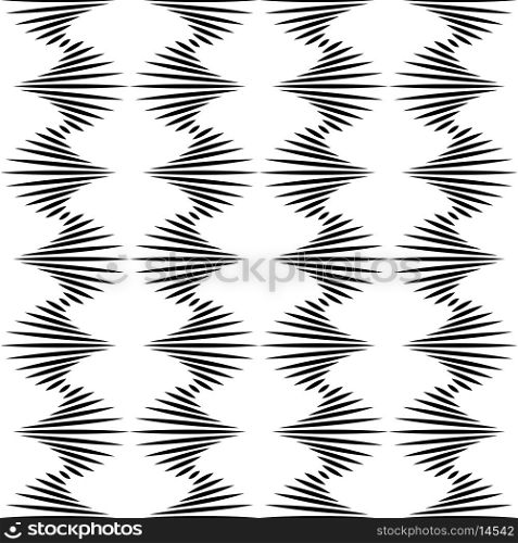 Vector Abstract Seamless Spring Pattern