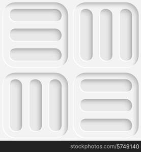 Vector Abstract Seamless Square Background