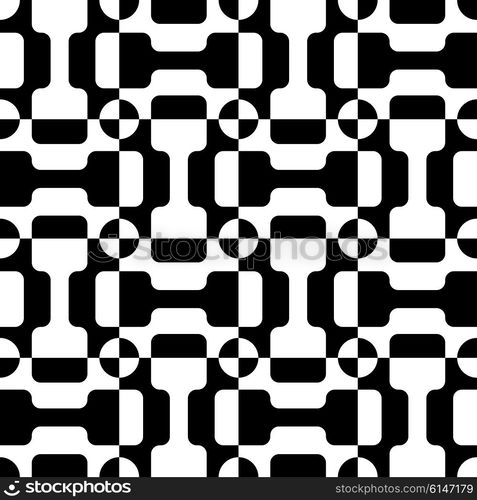 Vector Abstract Seamless Square Background