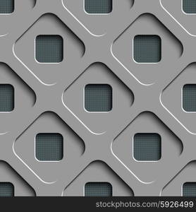 Vector Abstract Seamless Square Pattern