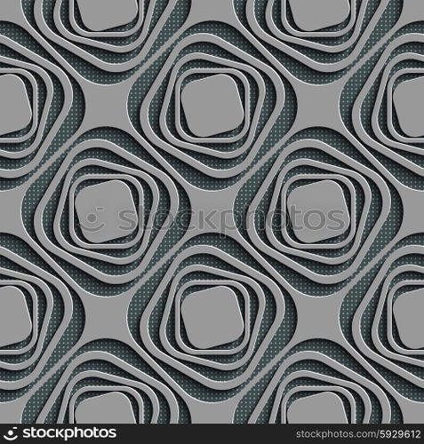 Vector Abstract Seamless Square Pattern