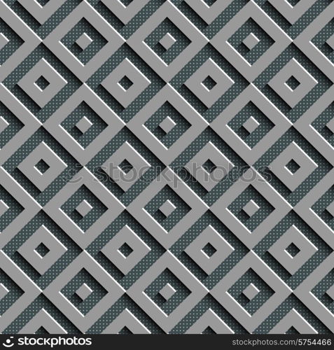 Vector Abstract Seamless Squares Pattern