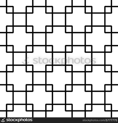 Vector Abstract Seamless Squares Pattern