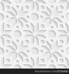 Vector Abstract Seamless Stars Pattern