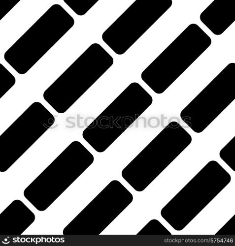 Vector Abstract Seamless Stripe Pattern