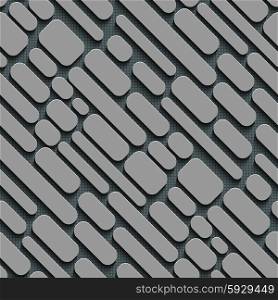 Vector Abstract Seamless Stripes Pattern