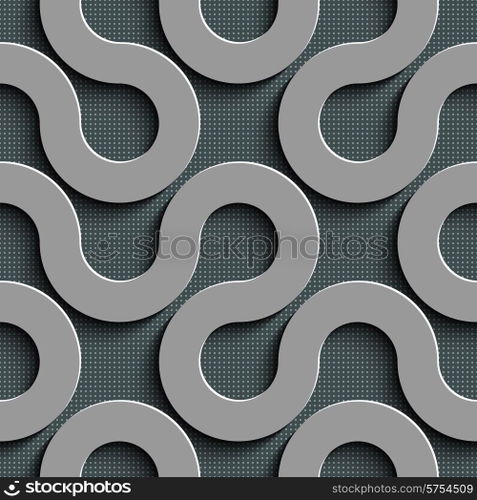 Vector Abstract Seamless Tech Pattern