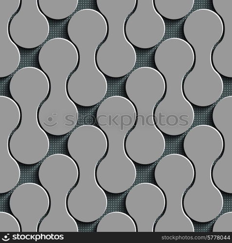 Vector Abstract Seamless Tech Pattern