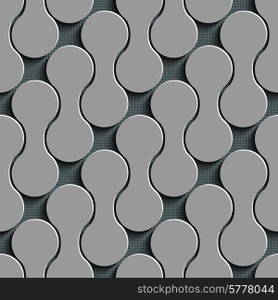 Vector Abstract Seamless Tech Pattern