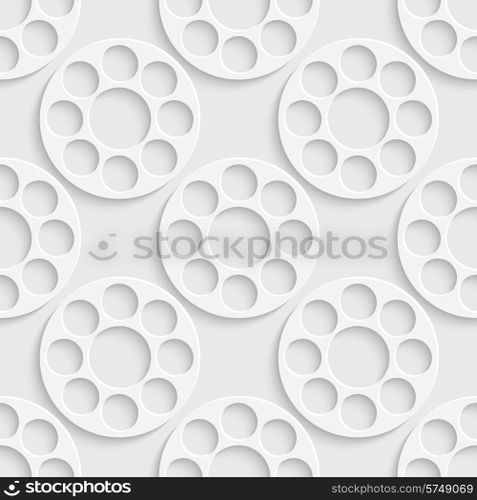 Vector Abstract Seamless Technology Pattern