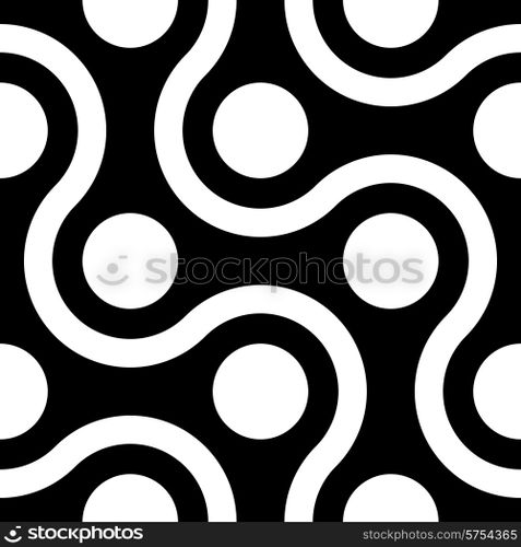 Vector Abstract Seamless Technology Pattern