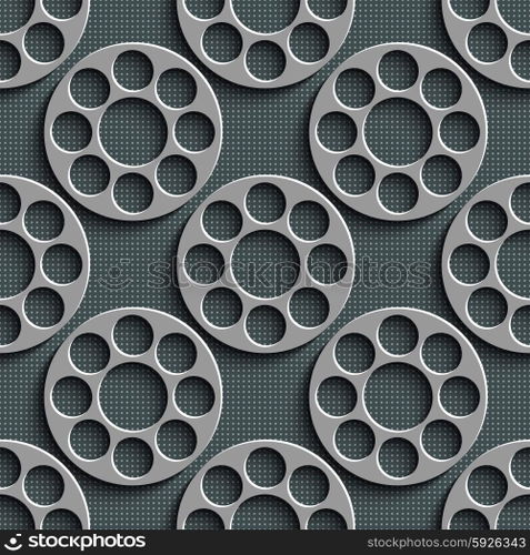 Vector Abstract Seamless Technology Pattern