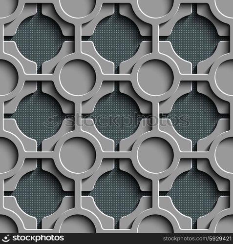 Vector Abstract Seamless Technology Pattern