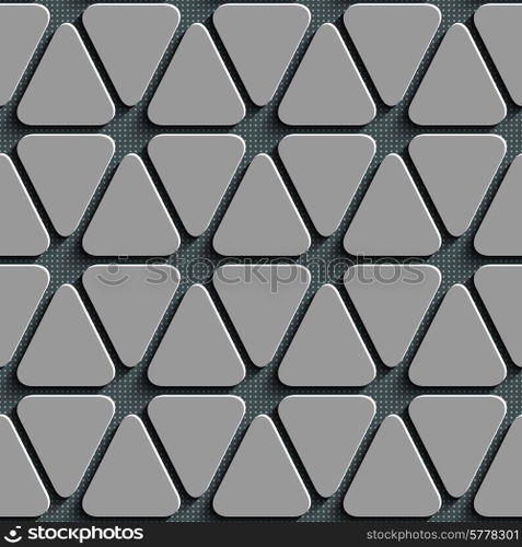 Vector Abstract Seamless Triangle Background