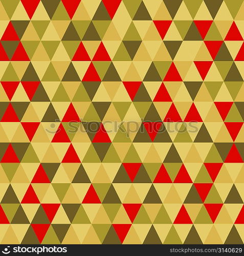 Vector Abstract Seamless Triangle Pattern