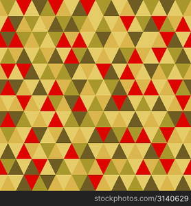 Vector Abstract Seamless Triangle Pattern