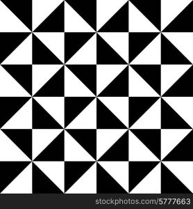 Vector Abstract Seamless Triangle Pattern