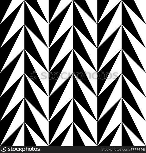 Vector Abstract Seamless Triangle Pattern