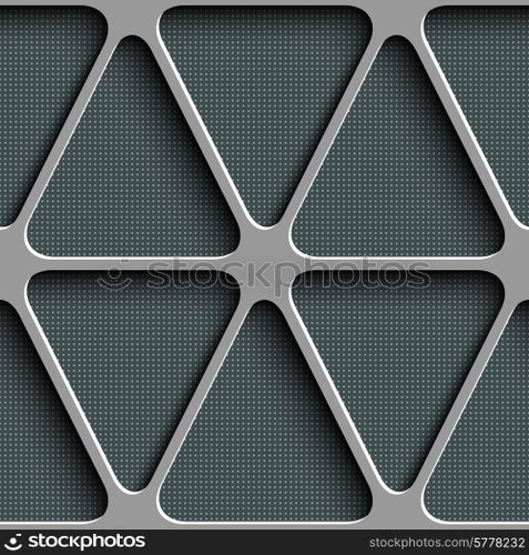 Vector Abstract Seamless Triangle Pattern