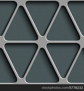 Vector Abstract Seamless Triangle Pattern