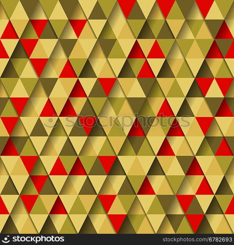 Vector Abstract Seamless Triangle Pattern